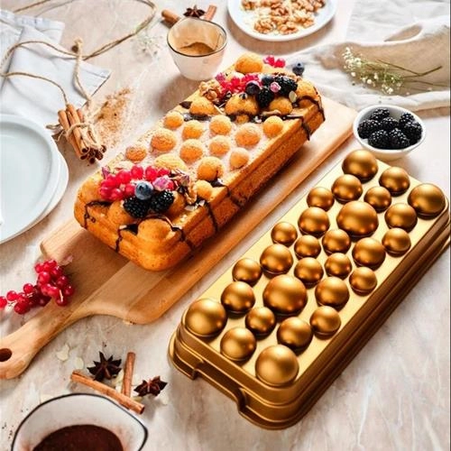 قالب کیک مستطیل کاراجا Aster طلایی