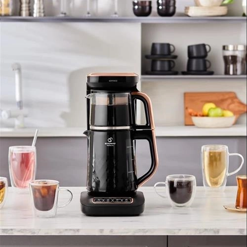 چایساز و قهوه ساز سخنگو کاراجا Caysever Robotea Pro Quartz رزگلد