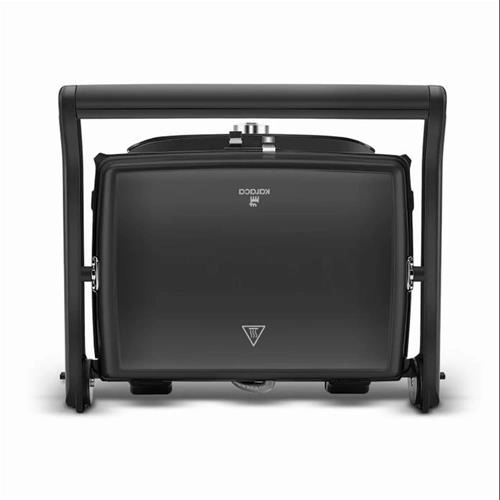 ساندویچ ساز و گریل کاراجا Gastro Grill Premium مشکی کروم