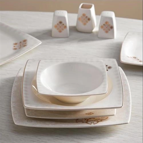 سرویس غذاخوری 57 پارچه 12 نفره کاراجا Goldies