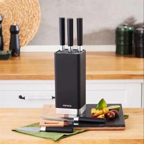 سرویس چاقو 6 پارچه کاراجا Skycut مشکی