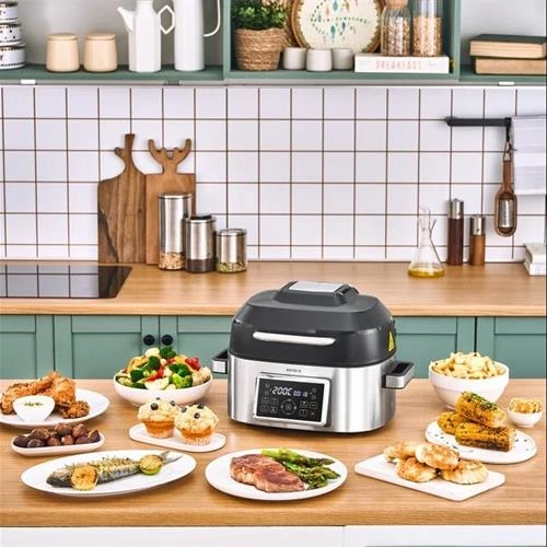 سرخ کن و گریل 6 نفره کاراجا Gastro Grill مشکی