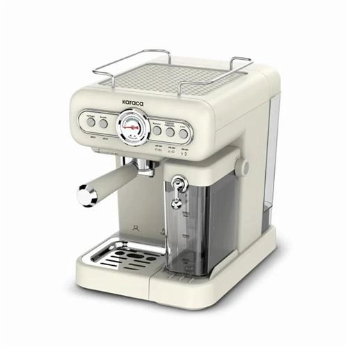 اسپرسو ساز با مخزن شیر کاراجا کافه Vintage Craft کرم