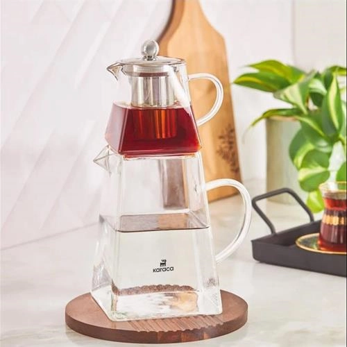 کتری قوری شیشه ای کاراجا Giza