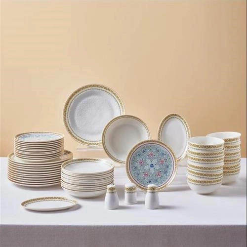 سرویس غذاخوری 53 پارچه 12 نفره کاراجا Forever Bone Bondi رنگی