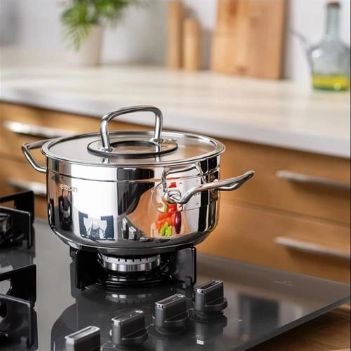 قابلمه استیل عمیق امسان Elite سایز 28