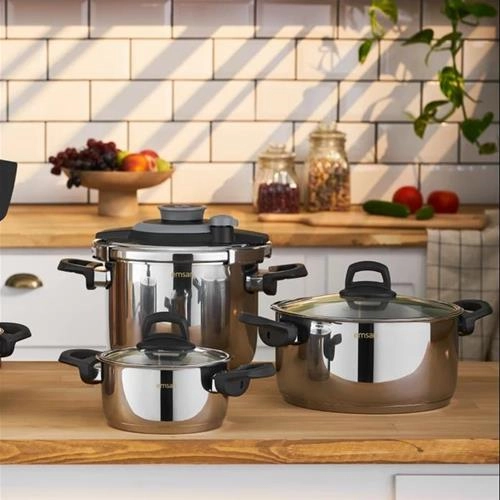 سرویس جهیزیه استیل 16 پارچه امسان Wedding