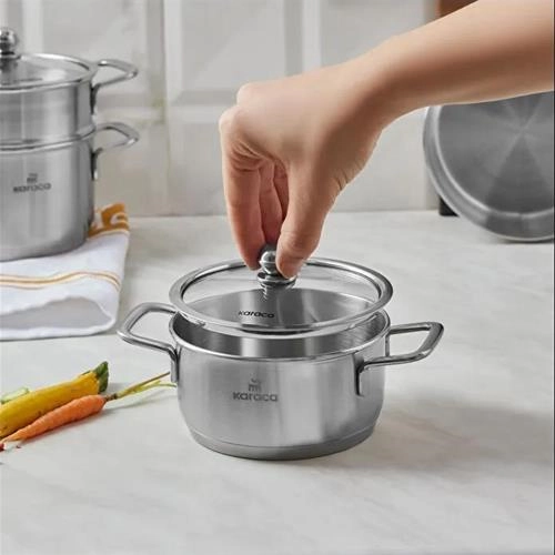 قابلمه کوچک استیل کاراجا Baby سایز 12