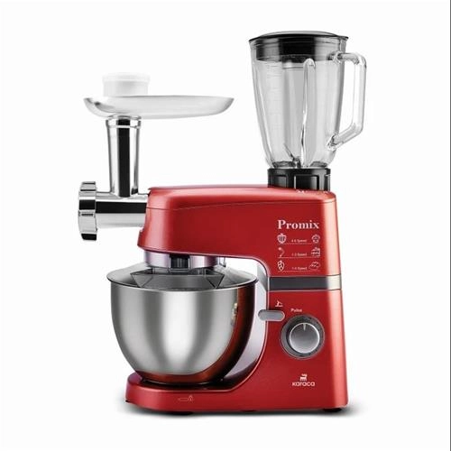 ربات آشپزخانه چند منظوره کاراجا Promix قرمز 1000 وات