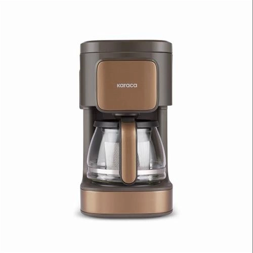 قهوه ساز و چایساز کاراجا جاست کافی 2 در 1 قهوه ای گردویی