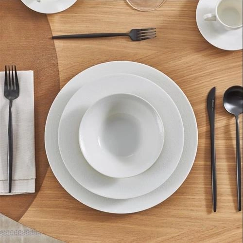 سرویس غذاخوری 71 پارچه 12 نفره کاراجا فوراور سفید