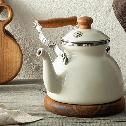 کتری  لعابی انگلیش هوم ایزیدورا کرم سایز بزرگ