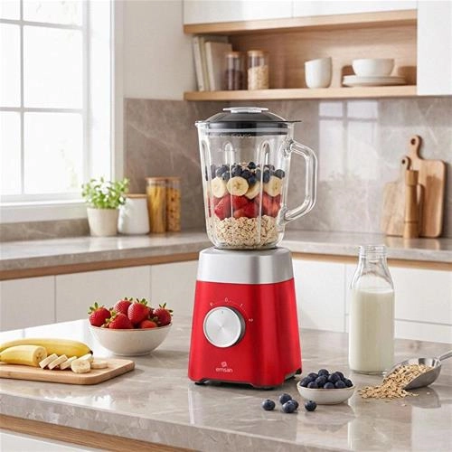 اسموتی ساز و مخلوط کن Multiblend امسان قرمز