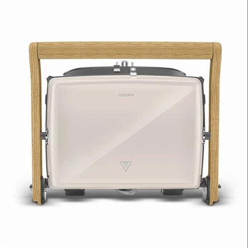 ساندویچ ساز گریل کاراجا گاسترو گریل گلس کرم طرح چوب