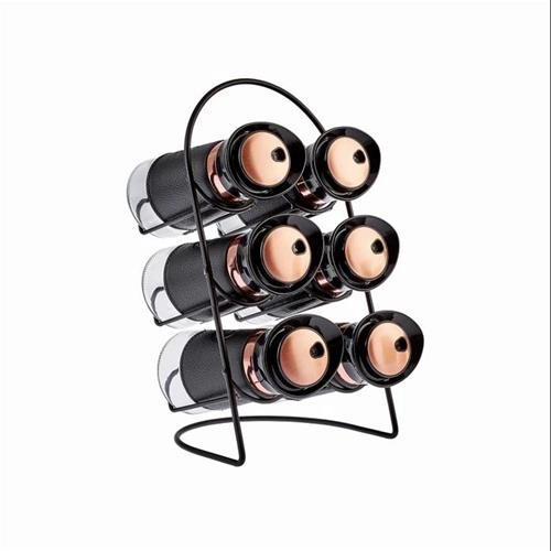 جا ادویه بیضی 6 پارچه کاراجا Latin Deri