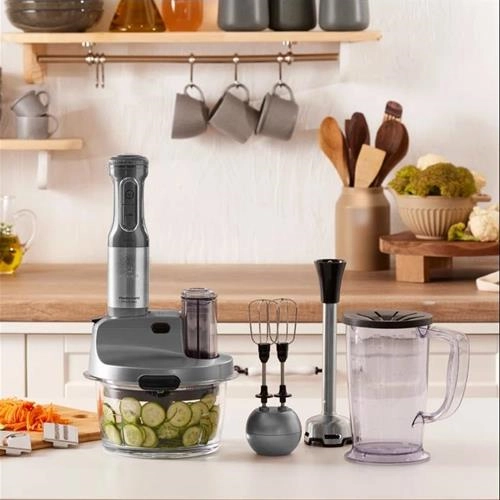 ربات آشپزخانه کاراجا Mastermaid Prosteel طوسی 2500 وات