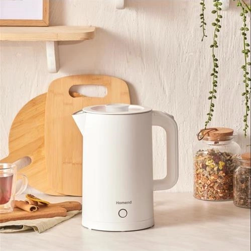 کتری برقی دوجداره هومند Heatrow Cool Touch 1618H سفید