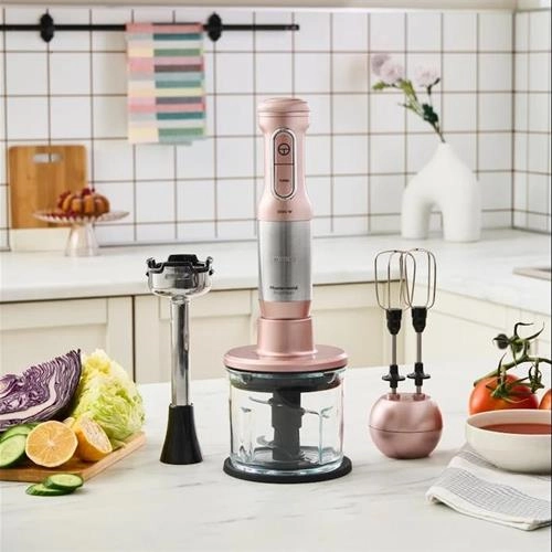 غذاساز سه کاره کاراجا Mastermaid Prosteel رزگلد 1000 وات
