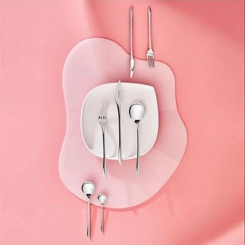 سرویس قاشق و چنگال 84 پارچه 12 نفره کاراجا Premium Platin Von همراه با جعبه