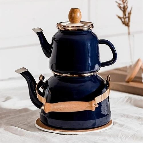 کتری و قوری مادام کوکو Bonneville سرمه ای